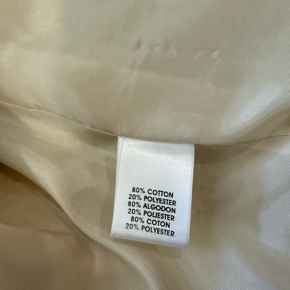 Worth Cream Tailored Vest with Structured Shoulders - Picture 9 of 9
